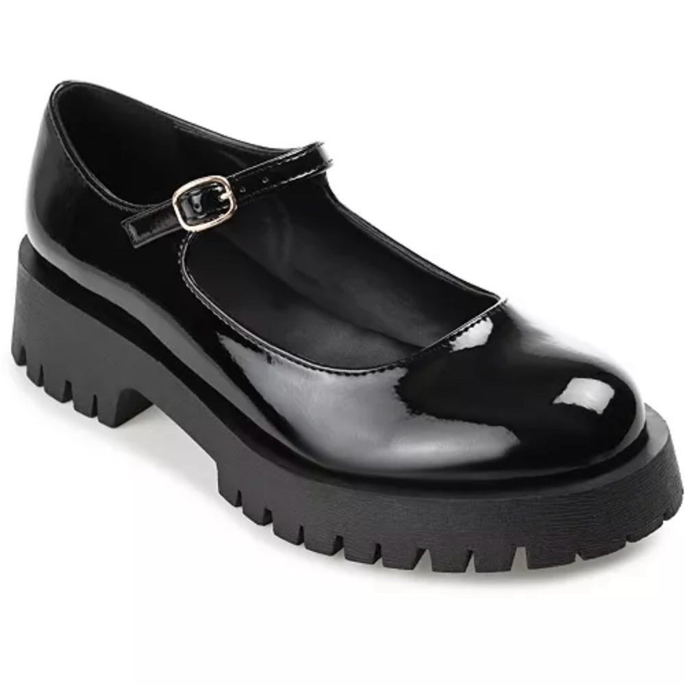 New Journee Collection
Women's Kamie Lug Sole Mary Jane Flats size 10